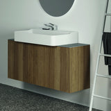 Ideal Standard Conca WT-Unterschrank 1200 mm, 1 Auszug, Eiche geflammt, Push-Open, wandhängend