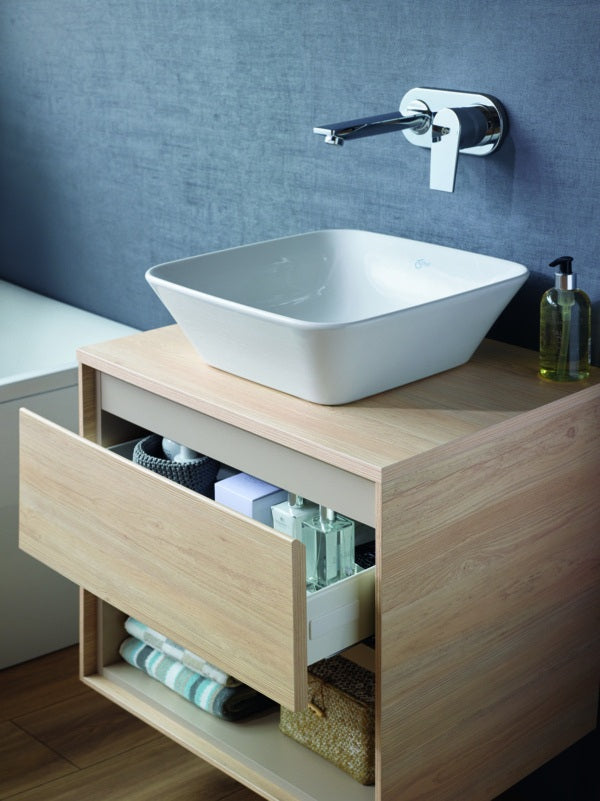 IDEAL STANDARD Connect Air Waschtischunterschrank 530 mm, 1 Auszug, Weiß glänzend/matt