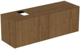 Ideal Standard Conca Waschtischunterschrank 1587 mm, 4 Auszüge, Anthrazit, Push-Open
