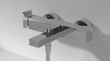 Ideal Standard Extra Badearmatur Aufputz 210 mm Ausladung mit FirmaFlow Kartusche in Chrom