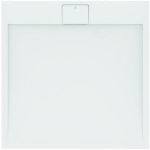 Ideal Standard Ultra Flat S i.life Quadrat-Brausewanne 1000x1000x30 mm Carraraweiß