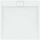 Ideal Standard Ultra Flat S i.life Quadrat-Brausewanne 1000x1000x30 mm Carraraweiß