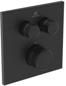 Ideal Standard Ceratherm Navigo 2 Brausethermostat Unterputz Eckig Chrom mit DICHT-FIX
