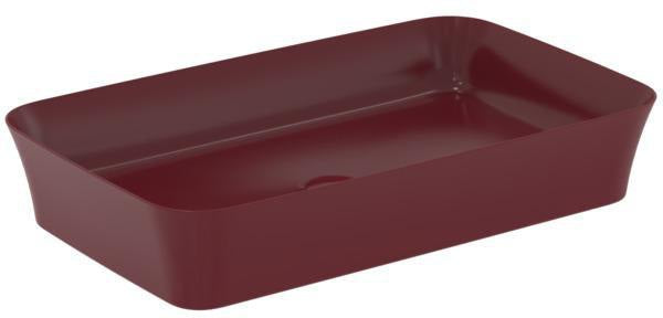 IDEAL STANDARD Ipalyss Schale 650x400x120 mm Seidenweiß – Aufsatzwaschtisch ohne Hahnloch & Überlauf
