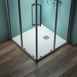 Ideal Standard Ultra Flat S+ Quadrat-Brausewanne 900x900mm Mineralguss Weiß Matt – Rutschhemmend
