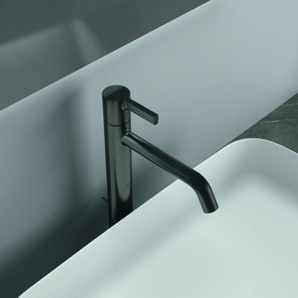 IDEAL STANDARD Joy Waschtischarmatur Brushed Gold mit Ablaufgarnitur 170mm