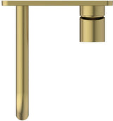 IDEAL STANDARD Joy Wand-Waschtischarmatur 180 mm Brushed Gold eckige Rosette