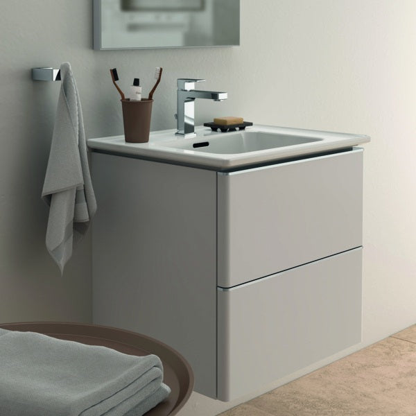 Ideal Standard Handtuchhaken Conca Cube eckig in Brushed Gold – Wandmontage mit verdeckter Befestigung