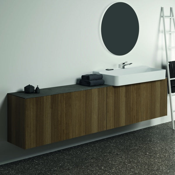 Ideal Standard WT-Unterschrank Conca, 2 Auszüge, Weiß, 2385x373x540mm, ohne Platte