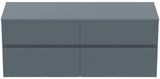 IDEAL STANDARD Finesse Waschtischunterschrank 1402 mm, 4 Auszüge, Greige matt