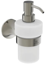 Ideal Standard La Dolce Vita Lotionspender Silver Storm – Wandmontage, Glasflakon, 0,25 l