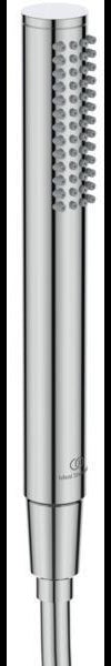 Ideal Standard Ceratherm T125 Duschsystem mit Badethermostat, Pin-Griffen und 300 mm Regenbrause in Chrom