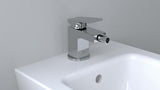 Ideal Standard Bidetarmatur Extra Ausladung 113 mm mit Ablaufgarnitur Chrom
