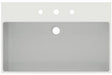 IDEAL STANDARD Waschtisch Extra 700x450x150mm geschliffen Weiß mit 3 Hahnlöchern und Überlauf