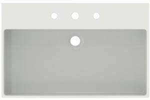 IDEAL STANDARD Waschtisch Extra 700x450x150mm geschliffen Weiß mit 3 Hahnlöchern und Überlauf