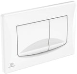 IDEAL STANDARD Betätigungsplatte M2 Solea, mechanische 2-Mengen-Technik, Chrom