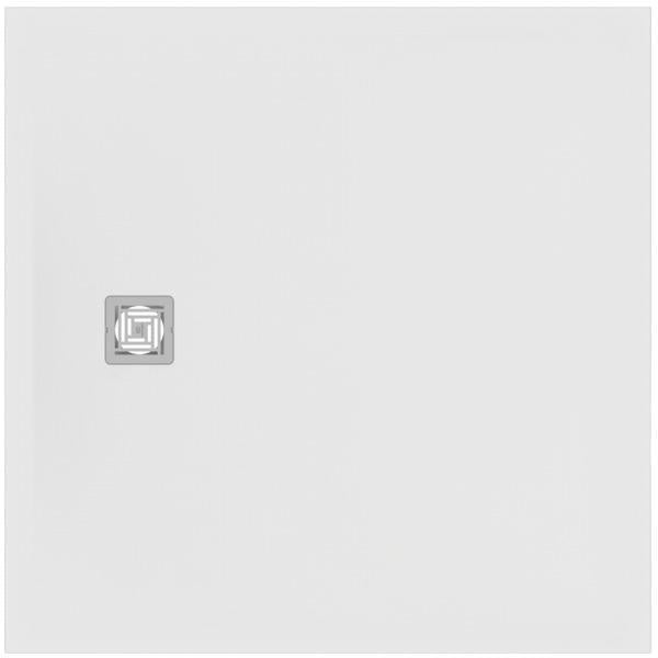 Ideal Standard Ultra Flat S+ Quadrat-Brausewanne 1200x1200mm Mineralguss Weiß Matt