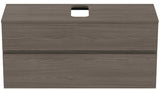 Ideal Standard Finesse Waschtischunterschrank 1202 mm, 2 Auszüge, Greige matt