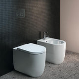 Ideal Standard Stand-Bidet Blend Curve, 355x560x400 mm, Weiß, 1 Hahnloch