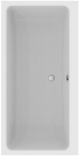 Ideal Standard Duo-Badewanne La Dolce Vita 2000x1000 mm Weiß – Rechteckige Einbauwanne mit 435 l Inhalt