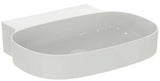 Ideal Standard Waschtisch Linda-X 600x500x135mm Weiß ohne Hahnloch ohne Überlauf