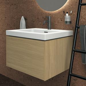 Ideal Standard Conca Waschtischunterbau 600 mm Weiß mit Push-Open-Auszug – MDF-Front, wandhängend