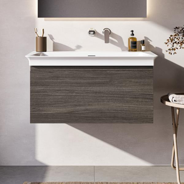 Ideal Standard Finesse Möbelwaschtischunterschrank 800 mm mit Auszug und Softclose in Greige matt
