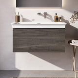 Ideal Standard Finesse Möbelwaschtischunterschrank 800 mm mit Auszug und Softclose in Greige matt