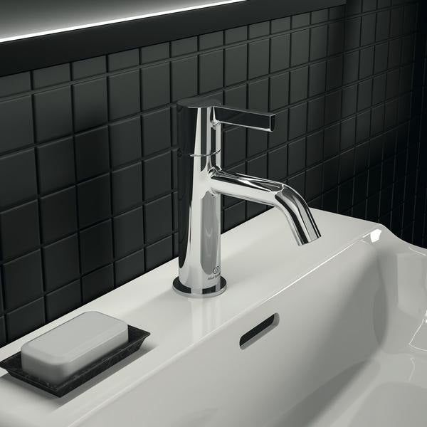 Ideal Standard Waschtischarmatur JOY Brushed Gold, 110 mm Ausladung, ohne Ablaufgarnitur