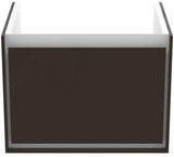 IDEAL STANDARD Connect Air Waschtischunterschrank 530 mm, 1 Auszug, Weiß glänzend/matt
