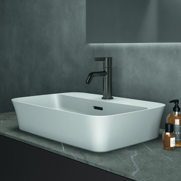 Ideal Standard Waschtischarmatur JOY Brushed Gold, 110 mm Ausladung, ohne Ablaufgarnitur