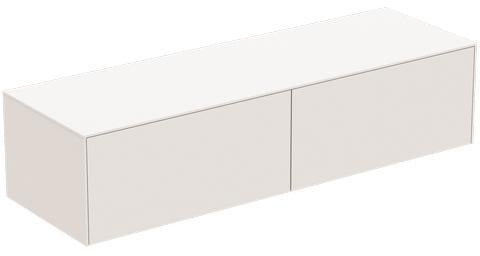 IDEAL STANDARD Conca Schubladenfront links für WTU 780x356 mm in Weiß