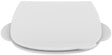IDEAL STANDARD Contour 21 Schools Kinder-WC-Sitz für 3-7 Jahre, Weiß, mit Deckel