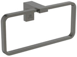 Ideal Standard Handtuchring Conca Cube eckig Brushed Gold – Messing, verdeckte Befestigung