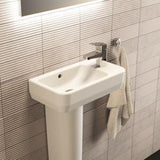 Ideal Standard i.life S Handwaschbecken 450x250x140mm Weiß, 1 Hahnloch rechts, mit Überlauf