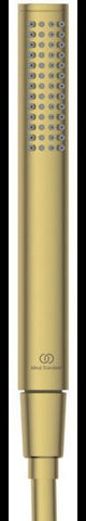 Ideal Standard Duschsystem Ceratherm T125 mit Badethermostat und Regenbrause in Brushed Gold