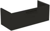Ideal Standard i.life B Möbel-Set 160 cm – 1 Auszug, 1 offenes Fach, Chrom/Weiß matt