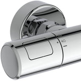 Ideal Standard Duschsystem Ceratherm T25+ Eco mit Brausethermostat Chrom – Verbrühschutz & 2 Strahlarten