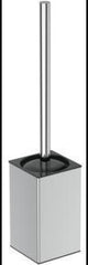 IDEAL STANDARD IOM Cube WC-Bürstengarnitur Chrom, Behälter aus Metall, wandhängend