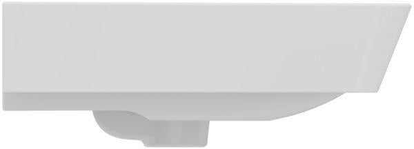 Ideal Standard Connect Air Waschtisch 500x450mm, 1 Hahnloch, mit Überlauf, Weiß