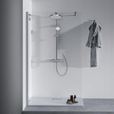 Ideal Standard Ablaufdeckel Ultra Flat New Schwarz – Flache Ablaufabdeckung für Duschwannen