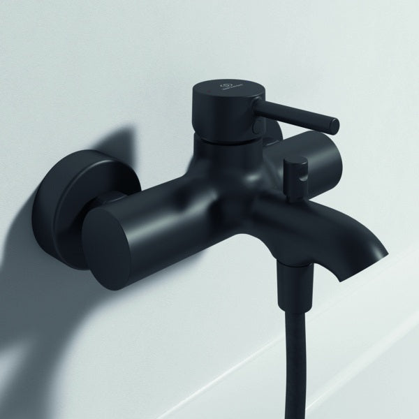 IDEAL STANDARD Ceraline Badearmatur Aufputz Chrom mit Umstelleinheit und Wassersparposition