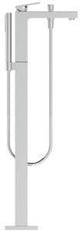 Ideal Standard Extra Freistehende Wannenarmatur mit Stick-Handbrause, 189 mm Ausladung, Chrom