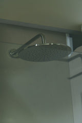 Ideal Standard Idealrain Wandanschluss 300 mm Chrom – Aufputz Kopfbrauseanschluss mit Rosette