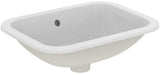 Ideal Standard Connect Einbauwaschtisch 500x380mm Weiß mit Überlauf und Ideal Plus