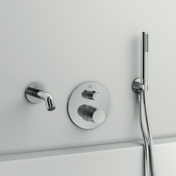 IDEAL STANDARD Idealrain Atelier Wandhalter für Handbrause & Brauseschlauch G1/2 Brushed Gold