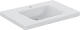 Ideal Standard Waschtisch Connect Freedom 800 mm, 1 Hahnloch, weiß mit Ideal Plus, unterfahrbar