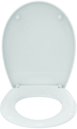 Ideal Standard WC-Sitz Eurovit in Weiß – Duroplast mit Deckel und Edelstahl-Scharnieren