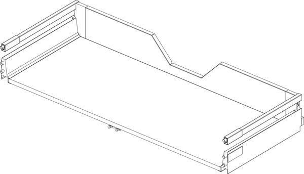 Ideal Standard Adapto Auszug für Waschtischunterschrank 600 mm – Ersatzschublade neutral