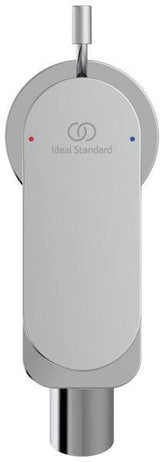 IDEAL STANDARD Ceralife O Bidetarmatur Chrom 95 mm mit Ablaufgarnitur